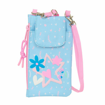 Portemonnee BlackFit8 Smile Blauw Roze 1