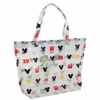 Dames handtas Mickey Mouse Clubhouse Beach Multicolour Transparant 54 x 35 x 17 cm 2