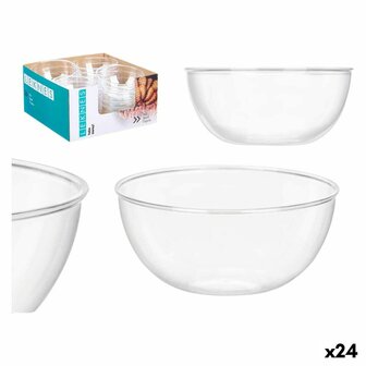 Kommenset Leknes CK80678 Transparant Plastic 700 ml 15,2 x 7 x 15,2 cm (24 Stuks) 1