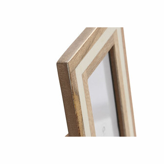 Fotolijsten Home ESPRIT Wit Natuurlijk Bot Mangohout Stads 2