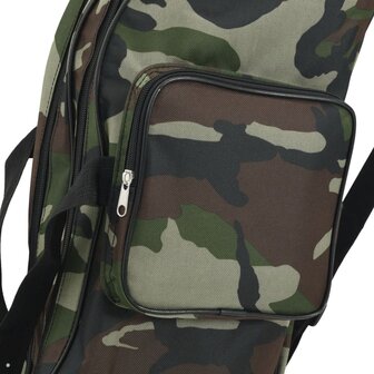 Hengeltas 160 cm camouflage oxford stof groen 4