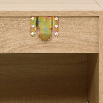   2-delige Badkamermeubelset bewerkt hout eikenkleurig 6