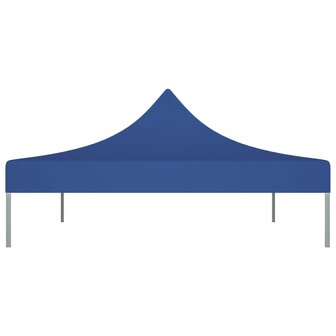 Partytentdak 270 g/m&sup2; 4,5x3 m blauw 4