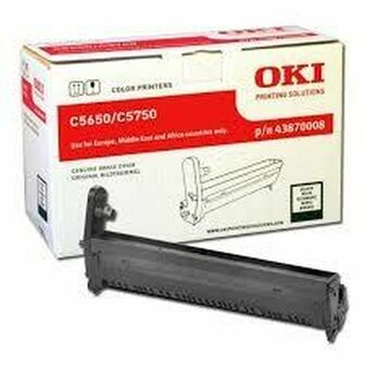 Printer drum OKI 43870008 Zwart 1