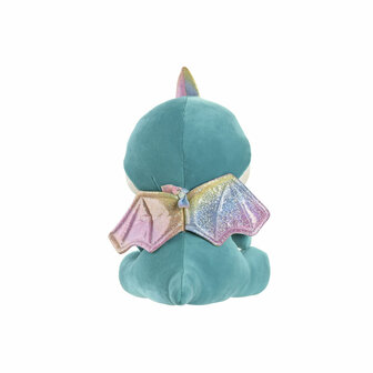 Knuffel DKD Home Decor Geel Oranje Munt Polyester Kinderen 19 x 20 x 28 cm (3 Stuks) 2