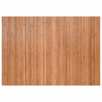 Vloerkleed rechthoekig 70x200 cm bamboe naturel 2