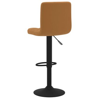 Barkruk fluweel bruin 5