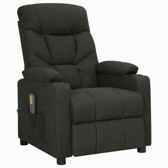 Sta-op-massagestoel stof zwart 2