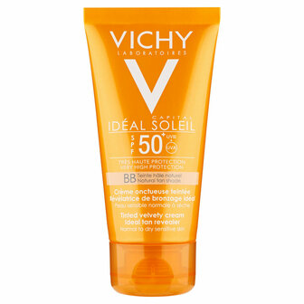 Zonnebrandcr&egrave;me met Kleur Vichy Cr&egrave;me Spf 50 50 ml 1