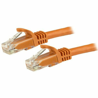 Stevige UTP-netwerkkabel Cat6 Startech N6PATC1MOR 1 m Oranje 1