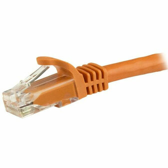 Stevige UTP-netwerkkabel Cat6 Startech N6PATC1MOR 1 m Oranje 2