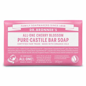 Blok Zeep Dr Bronner&amp;apos;s All One Cherry Blossom 140 g 1