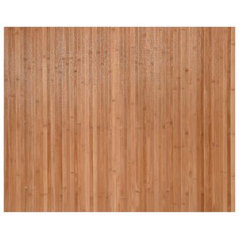 Vloerkleed rechthoekig 80x100 cm bamboe naturel 2