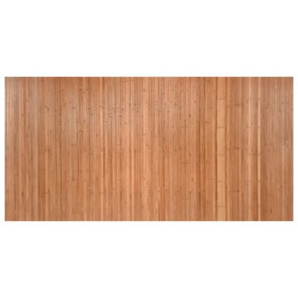 Vloerkleed rechthoekig 100x200 cm bamboe naturel 2