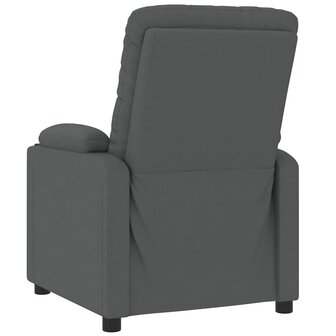 Massagestoel stof donkergrijs 6