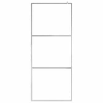 Inloopdouchewand transparant 100x195 cm ESG-glas 3