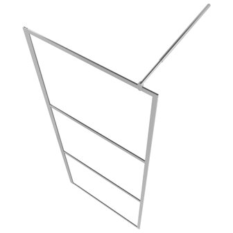 Inloopdouchewand transparant 100x195 cm ESG-glas 4