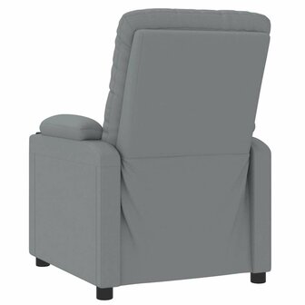 Massagestoel stof lichtgrijs 6