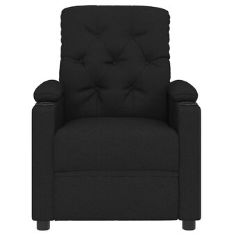 Massagestoel stof zwart 4