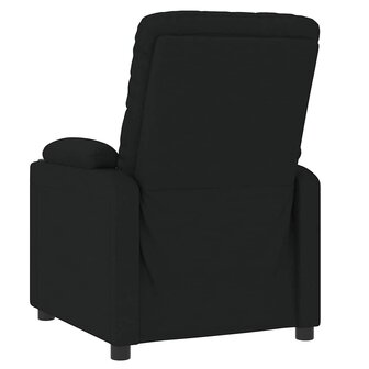 Massagestoel stof zwart 6