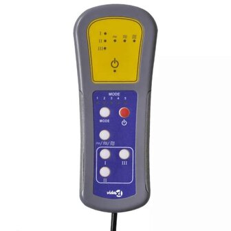 Massagestoel stof zwart 8