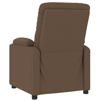 Massagestoel stof bruin 6