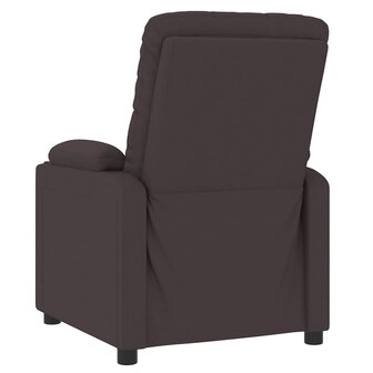 Massagestoel stof donkerbruin 6