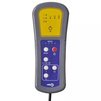 Massagestoel stof donkergroen 8