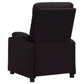 Massagestoel kunstleer zwart 5
