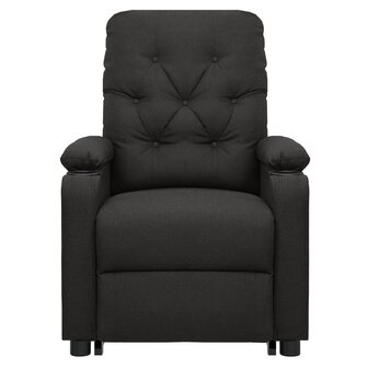 Sta-op-massagestoel stof zwart 3