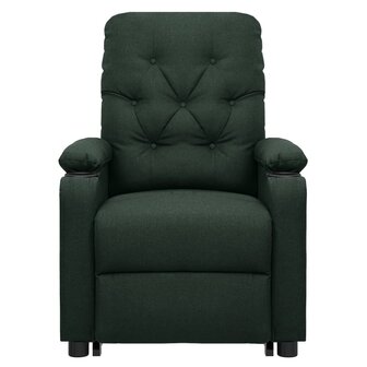 Sta-op-massagestoel stof donkergroen 3