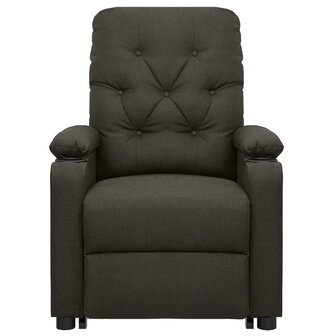 Sta-op-massagestoel stof taupe 3
