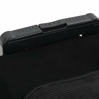 Huisdierentrolley 3-in-1 48x32x57 cm oxford stof zwart 9