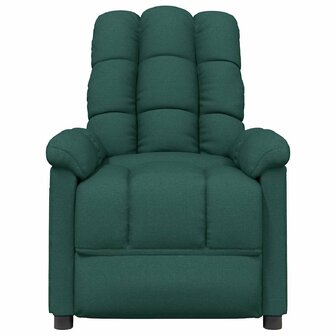 Massagestoel stof donkergroen 3