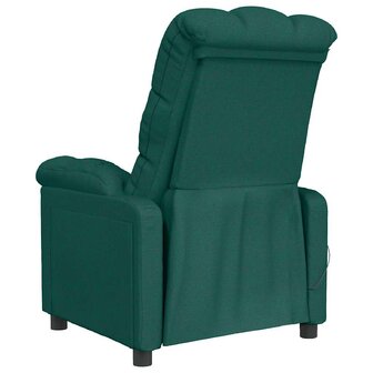 Massagestoel stof donkergroen 5