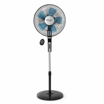 Staande Ventilator met Afstandsbediening Orbegozo SF 0640 65 W Zwart 1