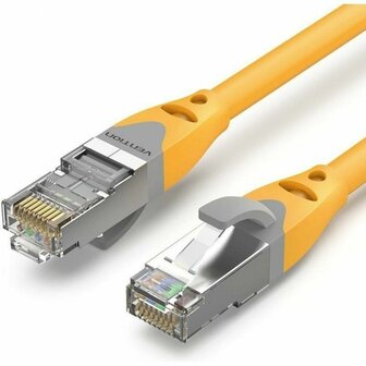 Stevige FTP-netwerkkabel Cat6 Vention IBHYJ Geel 1