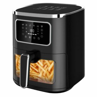 Airfryer Silver Dublin IP501AP Zwart Staal 1450 W 5 L 1
