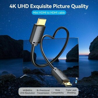 HDMI-Kabel Vention AGHBF 1 m 2