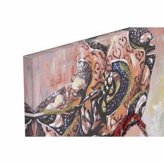 Schilderij Home ESPRIT Koloniaal Afrikaanse 70 x 3 x 100 cm (2 Stuks) 2
