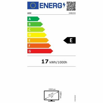 Monitor AOC 24B2XH/EU Full HD 24&quot; 23,8&quot; 5