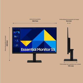 Monitor Samsung LS24D304GAUXEN Full HD 24&quot; 2