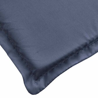 Ligbedkussen 180x60x4 cm oxford stof marineblauw 6