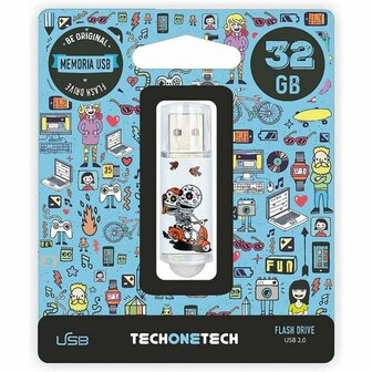 USB stick Tech One Tech TEC4002-32 32 GB 1