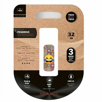USB stick Tech One Tech TEC4403-32 32 GB Multicolour 1