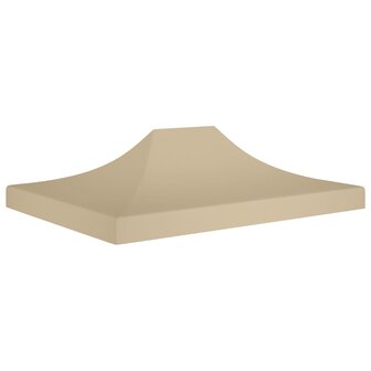 Partytentdak 270 g/m&sup2; 4,5x3 m beige 1