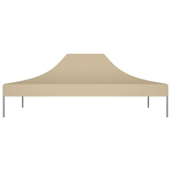 Partytentdak 270 g/m&sup2; 4,5x3 m beige 3