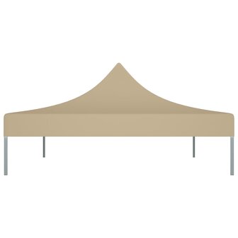 Partytentdak 270 g/m&sup2; 4,5x3 m beige 4
