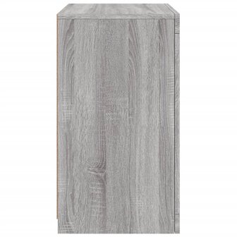 Bijzetkastjes met LED 2 st bewerkt hout grijs sonoma eikenkleur 9