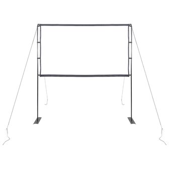 Projectiescherm met statieven 90 inch 16:9 3